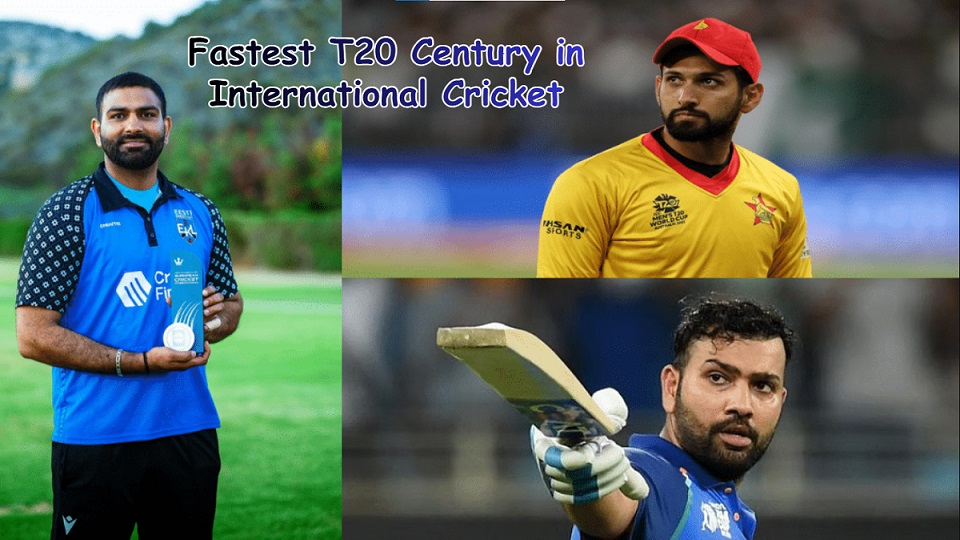 Fastest T20 Century in International Cricket