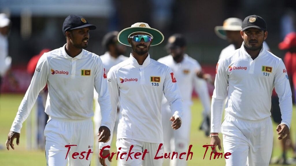 Test Cricket Lunch Time