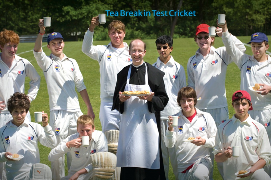 Tea Break in Test Cricket