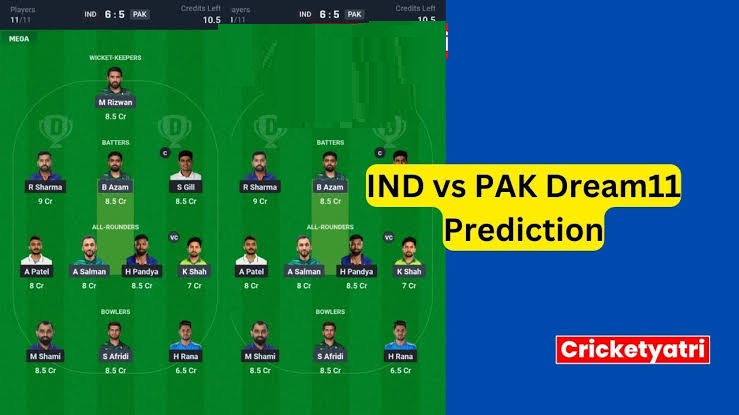 india vs pakistan dream11 prediction sportskeeda